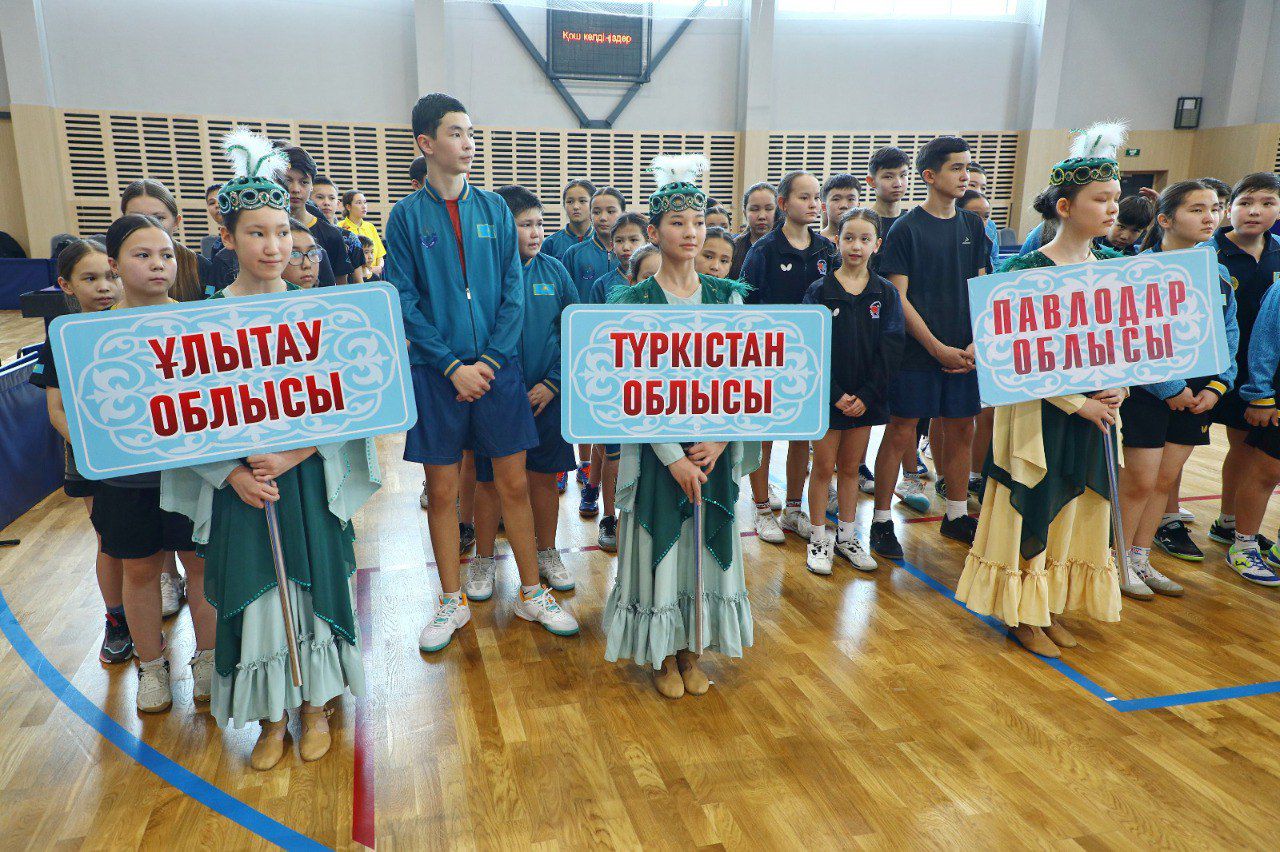 Ұлытауда үстел теннисінен ел чемпионаты жалауын көтерді