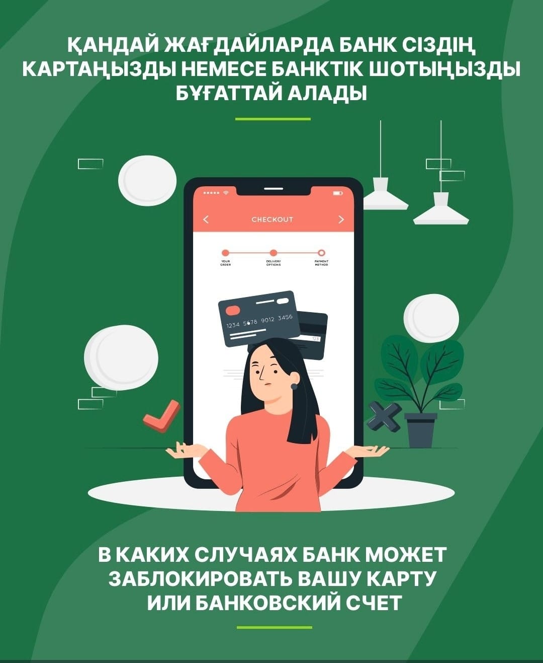 БАНККЕ БАРДЫҢЫЗ.КАРТА БҰҒАТТАУЛЫ