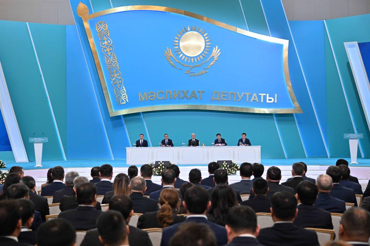 Тәуелсіздік сарайында Қасым-Жомарт Тоқаевтың қатысуымен мәслихат депутаттарының ІІІ республикалық форумы өтті