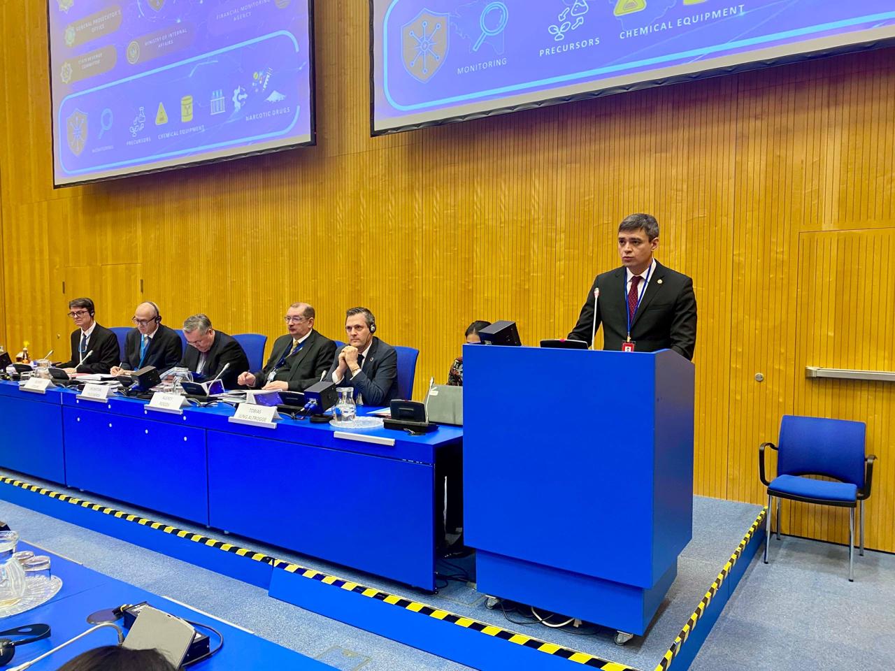 Қазақстан БҰҰ-ның Есірткі жөніндегі комиссиясында: қорғаныс стратегиясынан есірткі бизнесінің табыстарына жаһандық қарсы әрекетке көшу