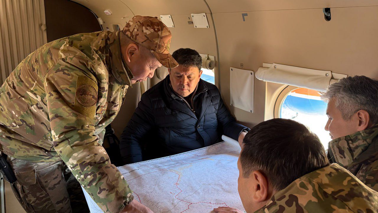 Қанат Бозымбаев Ұлытау облысында