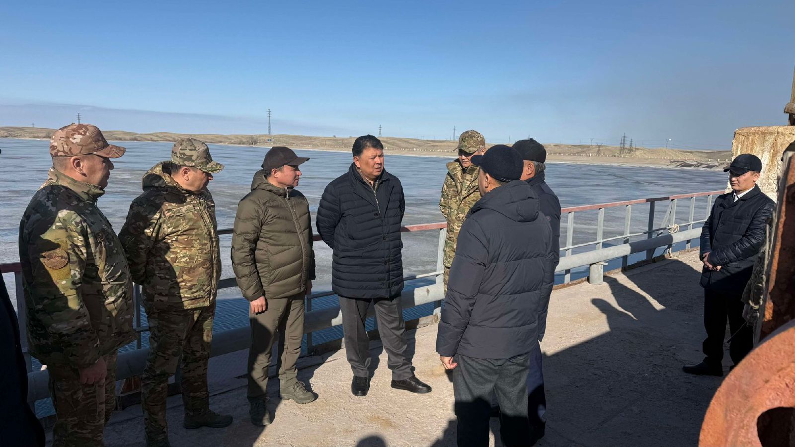 Канат Бозумбаев проверил паводкоопасные районы области Улытау