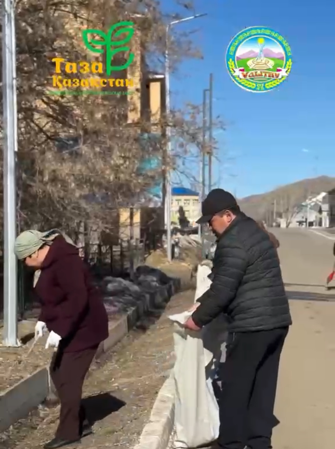 Ұлытау ауданында «Таза Қазақстан» акциясы қарқынды өтуде