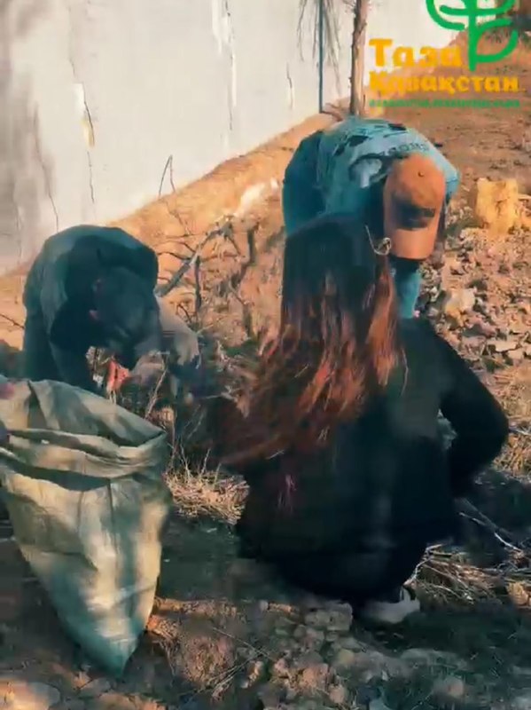 Қаражал қаласында «Таза Қазақстан» акциясы аясында өткен сенбілік