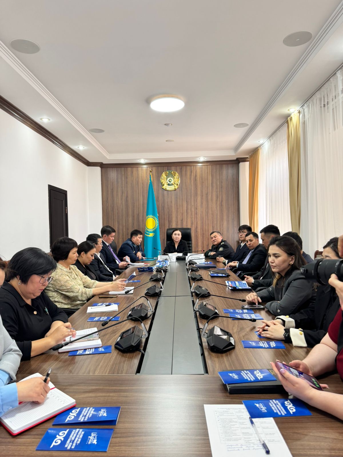 Ұлытау облысында интернет-алаяқтықтың алдын алу мәселелері талқыланды