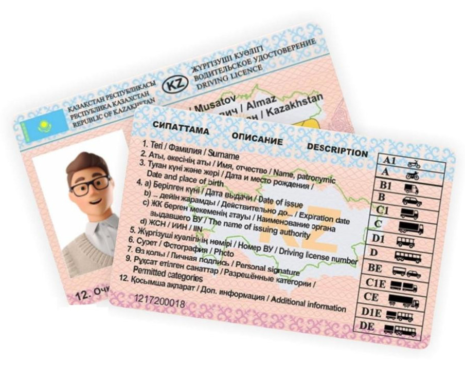 Қазақстанда жүргізуші куәлігін алғаш рет рәсімдеу тәртібі өзгерді