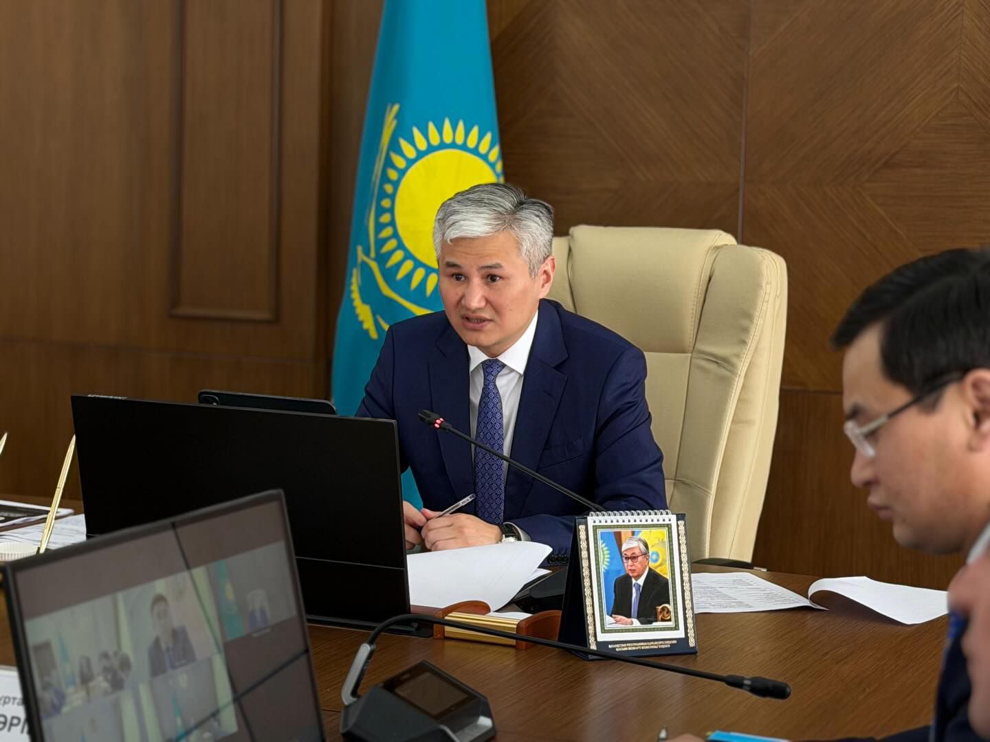 Ұлытау облысы әкімінің төрағалығымен кезекті аппарат кеңесі өтті.