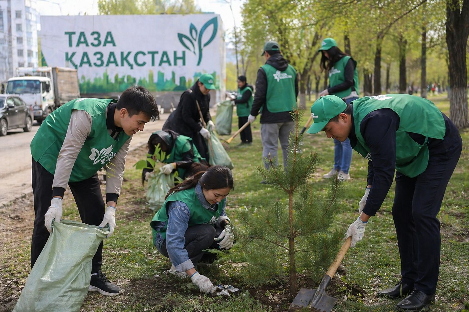 «Таза Қазақстан» акциясы аясында экологиялық бастамалар жалғасуда