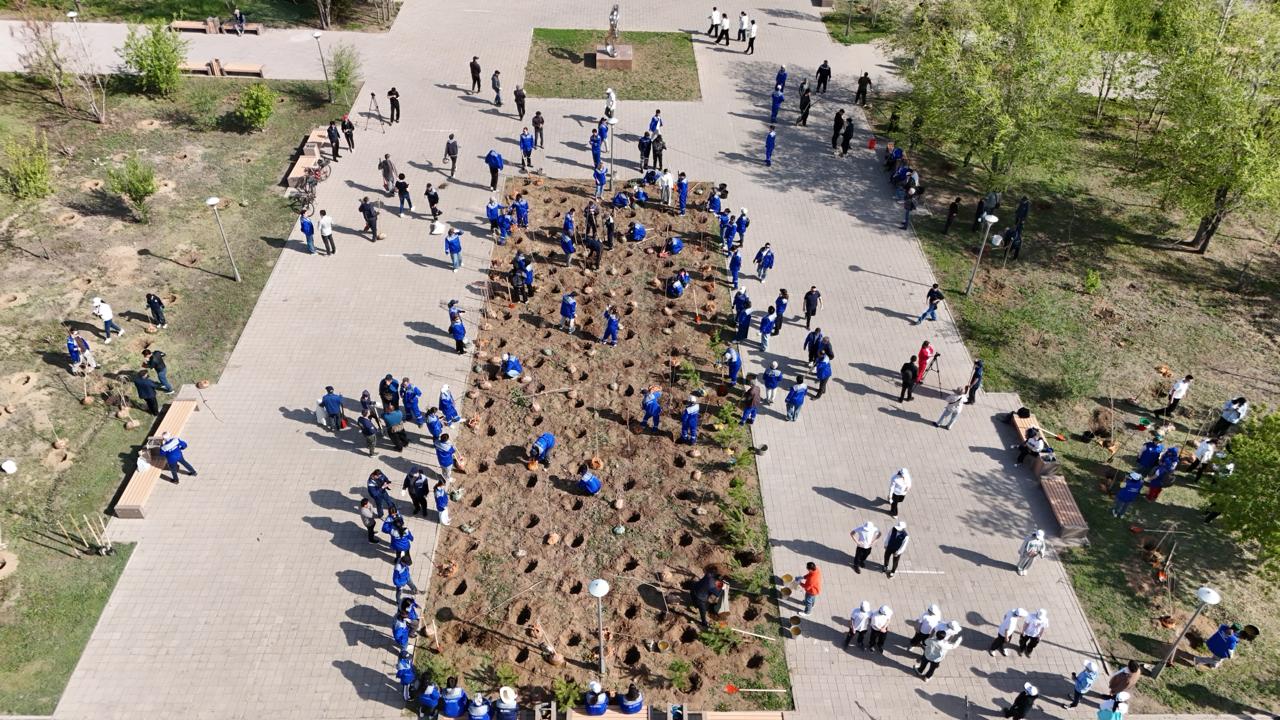 Ұлытауда «Таза Қазақстан» бастамасы аясындағы игі істер жалғасуда