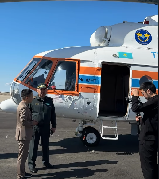 «112 KZ»: Ұлытау облысында қауіпсіздік мәдениетін қалыптастыруға бағытталған түсірілім өтті
