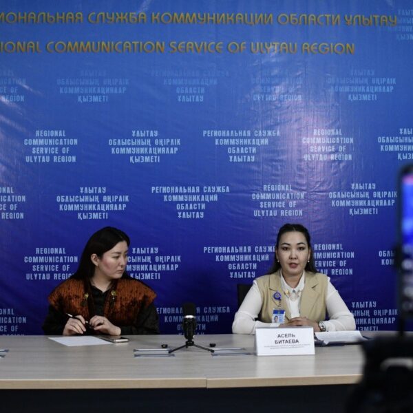 Өңірлік коммуникациялар қызметінде Ұлытау облысының санитарлық-эпидемиологиялық бақылау департаменті басшысы орынбасарының м.а. Асель Битаеваның қатысуымен брифинг өтті