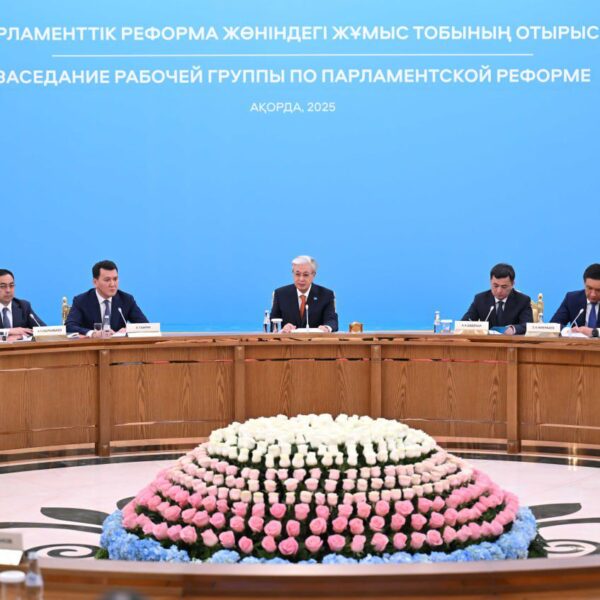 Президент Парламенттік реформа жөніндегі Жұмыс тобының бірінші отырысында сөз сөйледі.